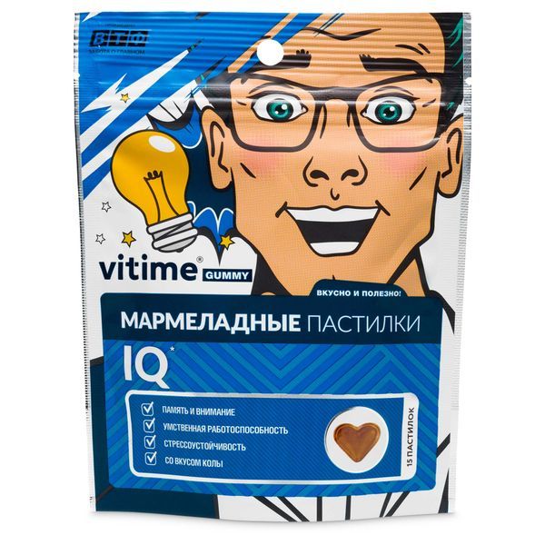 фото упаковки Vitime Gummy Интеллект