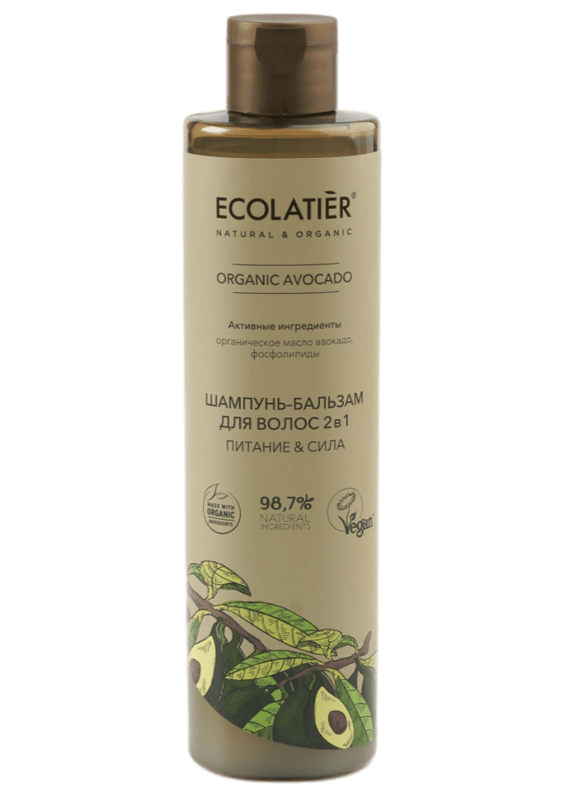фото упаковки Ecolatier Шампунь-бальзам для волос 2 в 1