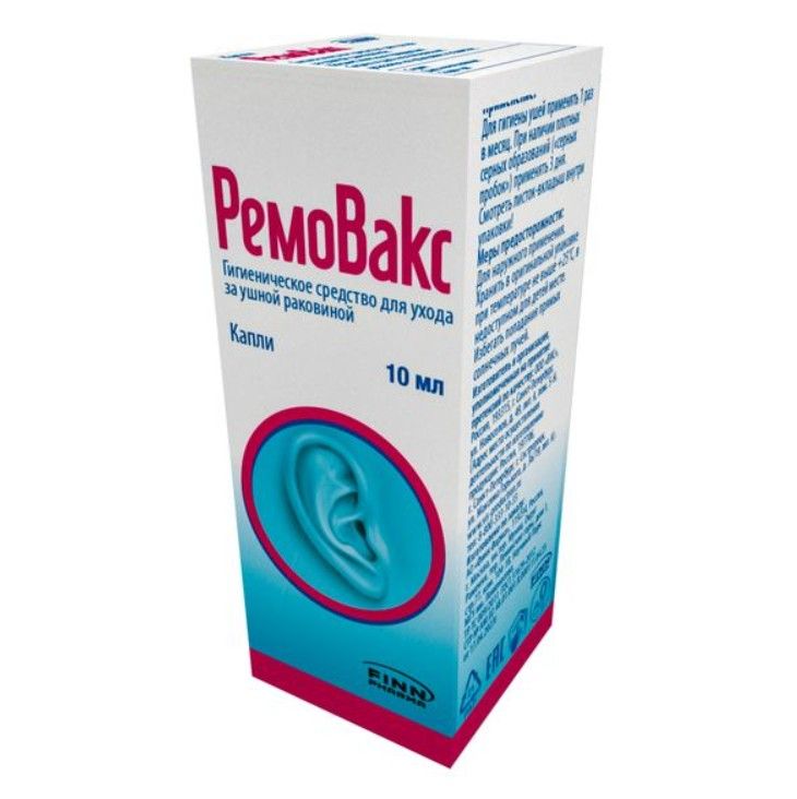 фото упаковки РемоВакс Средство для ухода за ушной раковиной