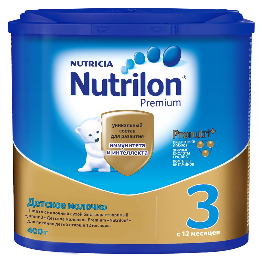 фото упаковки Nutrilon 3 Junior Premium Детское молочко