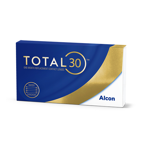 Alcon Total 30 Линзы контактные ежемесячной замены, -3.00, 8.4, 3 шт.