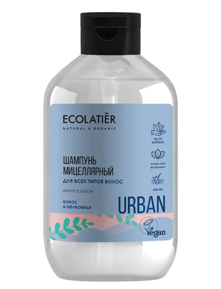 фото упаковки Ecolatier Мицеллярный шампунь для всех типов волос