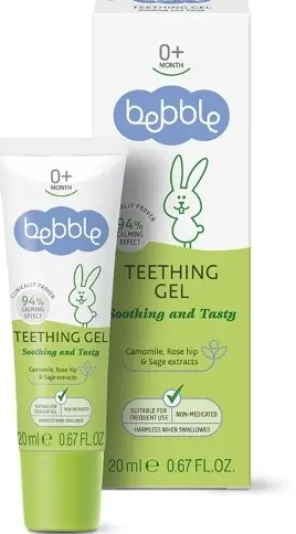 фото упаковки Bebble гель для десен при прорезывании зубов
