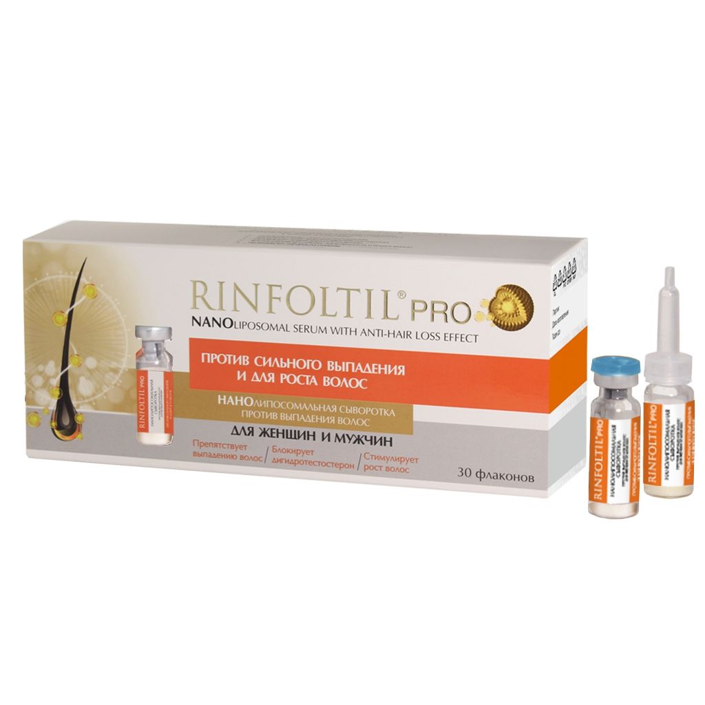 фото упаковки Rinfoltil pro против выпадения волос для мужчин и женщин