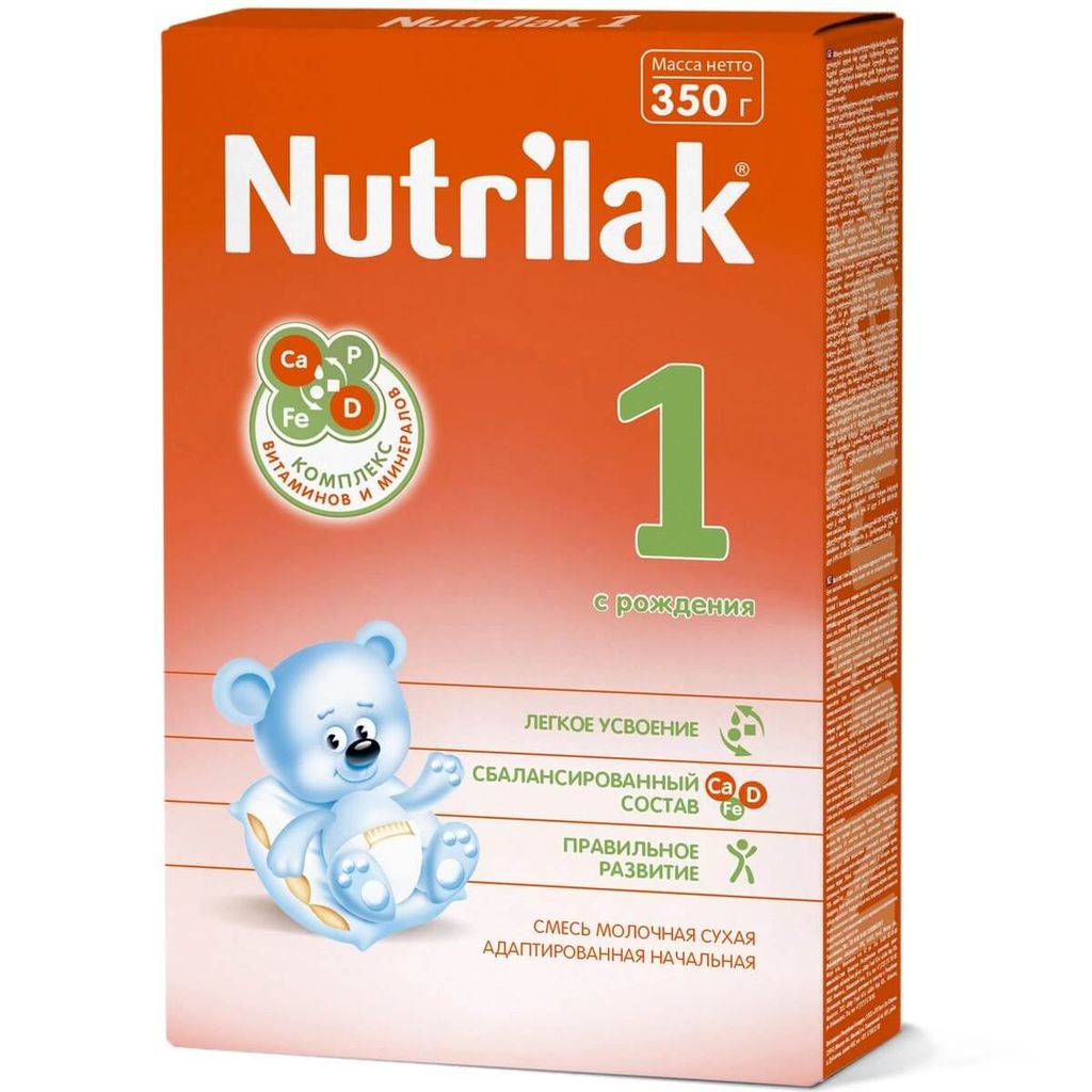 фото упаковки Nutrilak 1 Смесь сухая молочная адаптированная