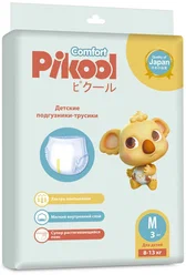 фото упаковки Pikool Comfort Подгузники-трусики детские