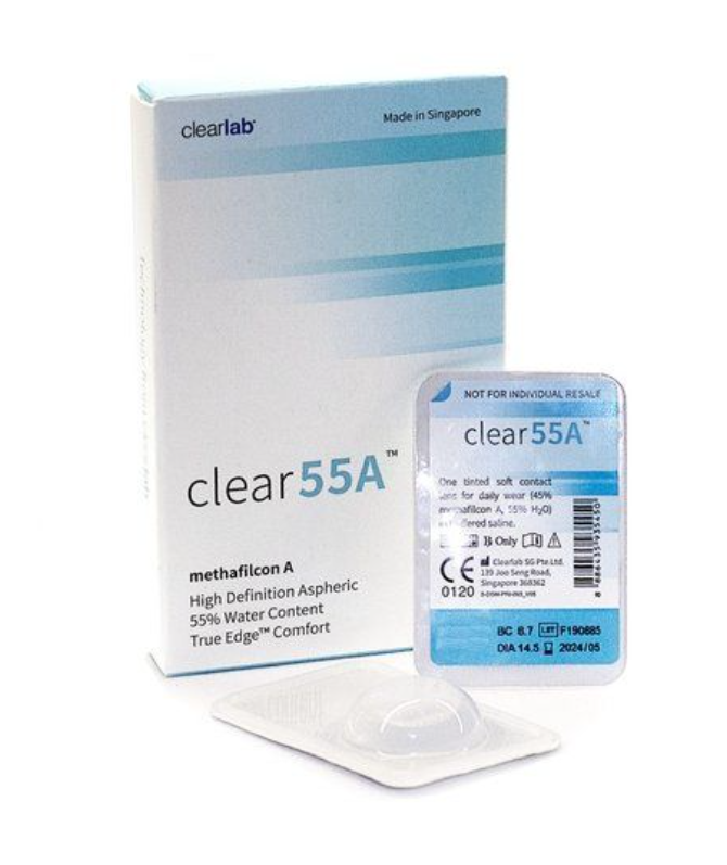 ClearLab Clear 55A Линзы контактные, -1.50, 8.7, 6 шт.