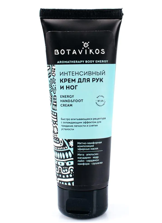 фото упаковки Botavikos Aromatherapy Energy Интенсивный крем для рук и ног