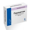 Пирацетам, 200 мг/мл, раствор для внутривенного и внутримышечного введения, 5 мл, 10 шт.