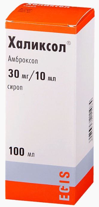 Халиксол, 30 мг/10 мл, сироп, 100 мл, 1 шт.