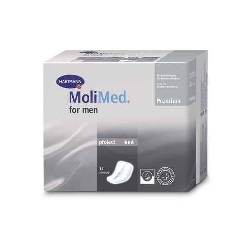 Molimed Premium вкладыши урологические для мужчин Протект, 3 капли, 14 шт.