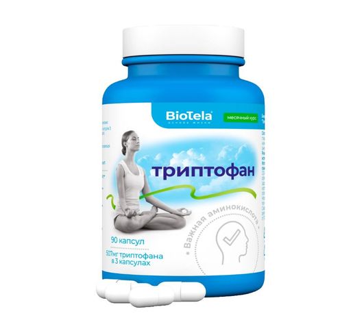 Biotela Триптофан, капсулы, 90 шт.