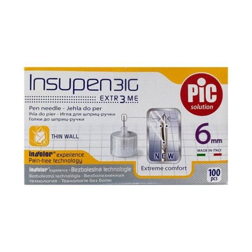 Insupen Иглы для шприц-ручки, 31G(0.25x6)мм, 100 шт.