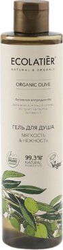 Ecolatier green olive oil гель для душа мягкость и нежность, гель, 350 мл, 1 шт.