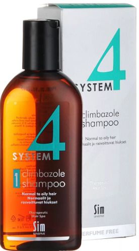 System 4 Терапевтический шампунь №1 для нормальной и склонной к жирности кожи головы, шампунь, 215 мл, 1 шт.