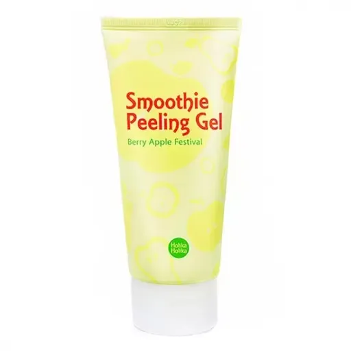 Holika Holika Smoothie Peeling Гель отшелушивающий, гель-пилинг для лица, яблоко, 120 мл, 1 шт.