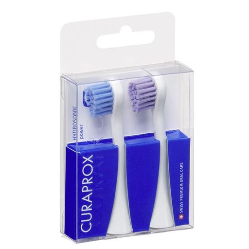 Curaprox Насадки для звуковой зубной щетки Hydrosonic Pro Power, 2 шт.